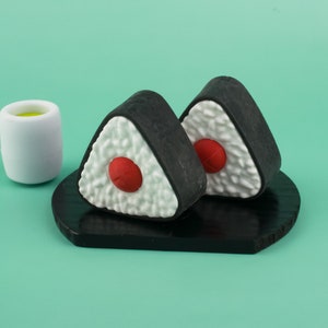Onigiri Reisball Radiergummi Schreibwaren Iwako Japan Farboptionen Traditionelles Essen