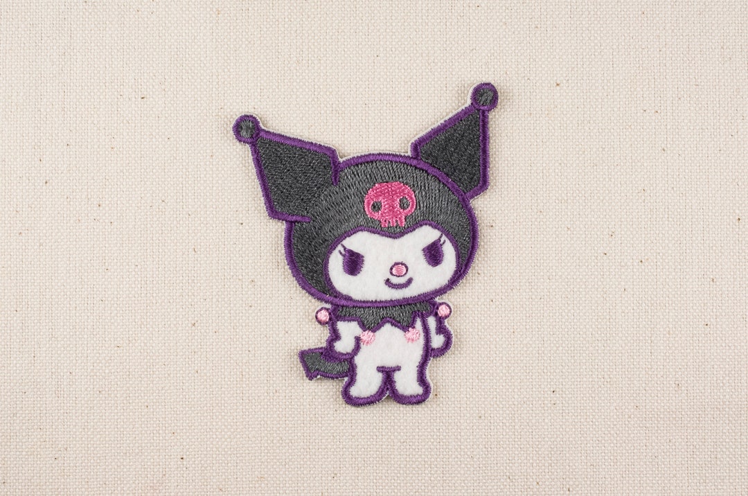 KUROMI My Melody Character Iron on Patch Embroidery