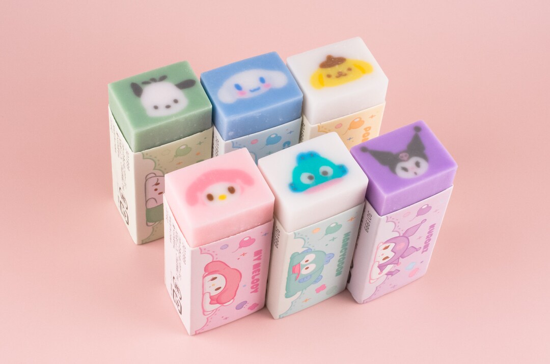 Sanrio Eraser Stationery Rubber Japan Etsy UK
