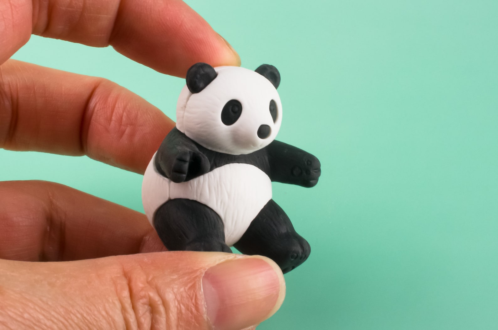 Panda Set Eraser Rubber Iwako Japan Animal Blister Package Etsy