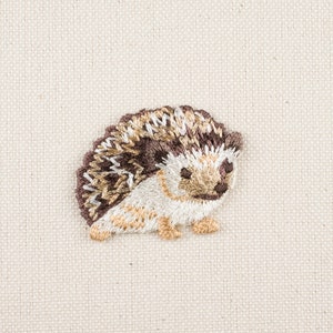 Igel Tier Eisen auf Patch Stickerei dekorative Applikation DIY gesticktes Abzeichen Schuhvogel Emblem Japan für Tasche Jacke