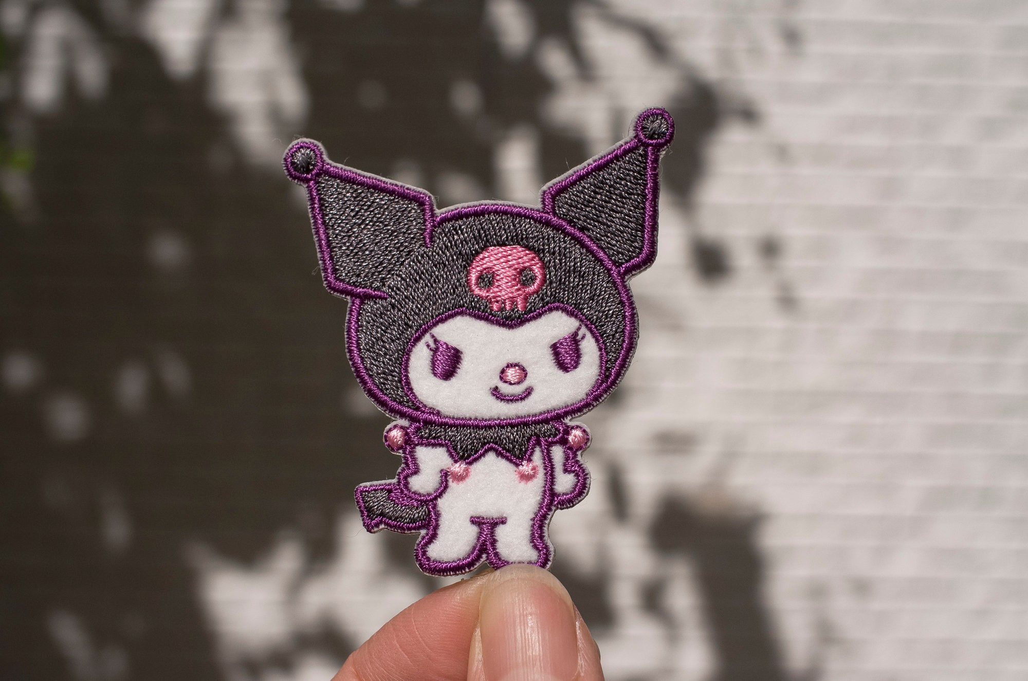KUROMI My Melody Character Iron on Patch Embroidery