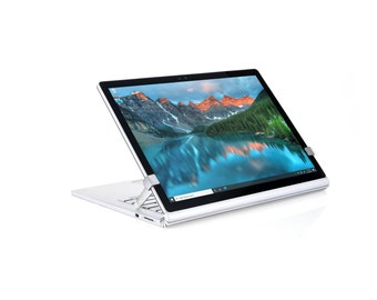 Soporte ajustable para escribir y dibujar en Surface Book. Estabiliza tu pantalla en el ángulo que desees. El único soporte para Surface Book que necesitas.