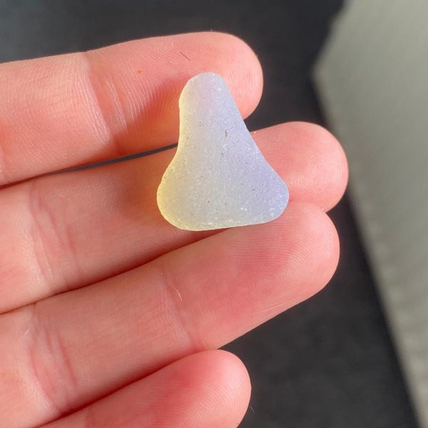 Stunning unique opalescent seaglass piece perfect for jewellery, ring or necklace