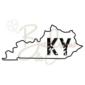 Conception PNG en détresse Kentucky KY State