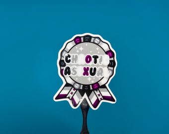 Chaotic Asexual Sticker - DISHWASHER SAFE!