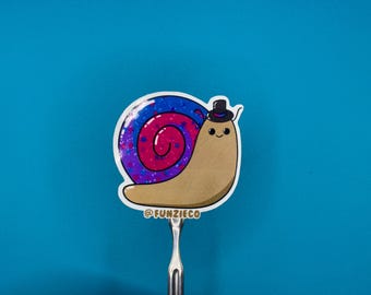 Bi Snail Sticker - DISHWASHER SAFE!