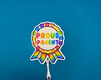 Proud Parent Sticker - DISHWASHER SAFE!