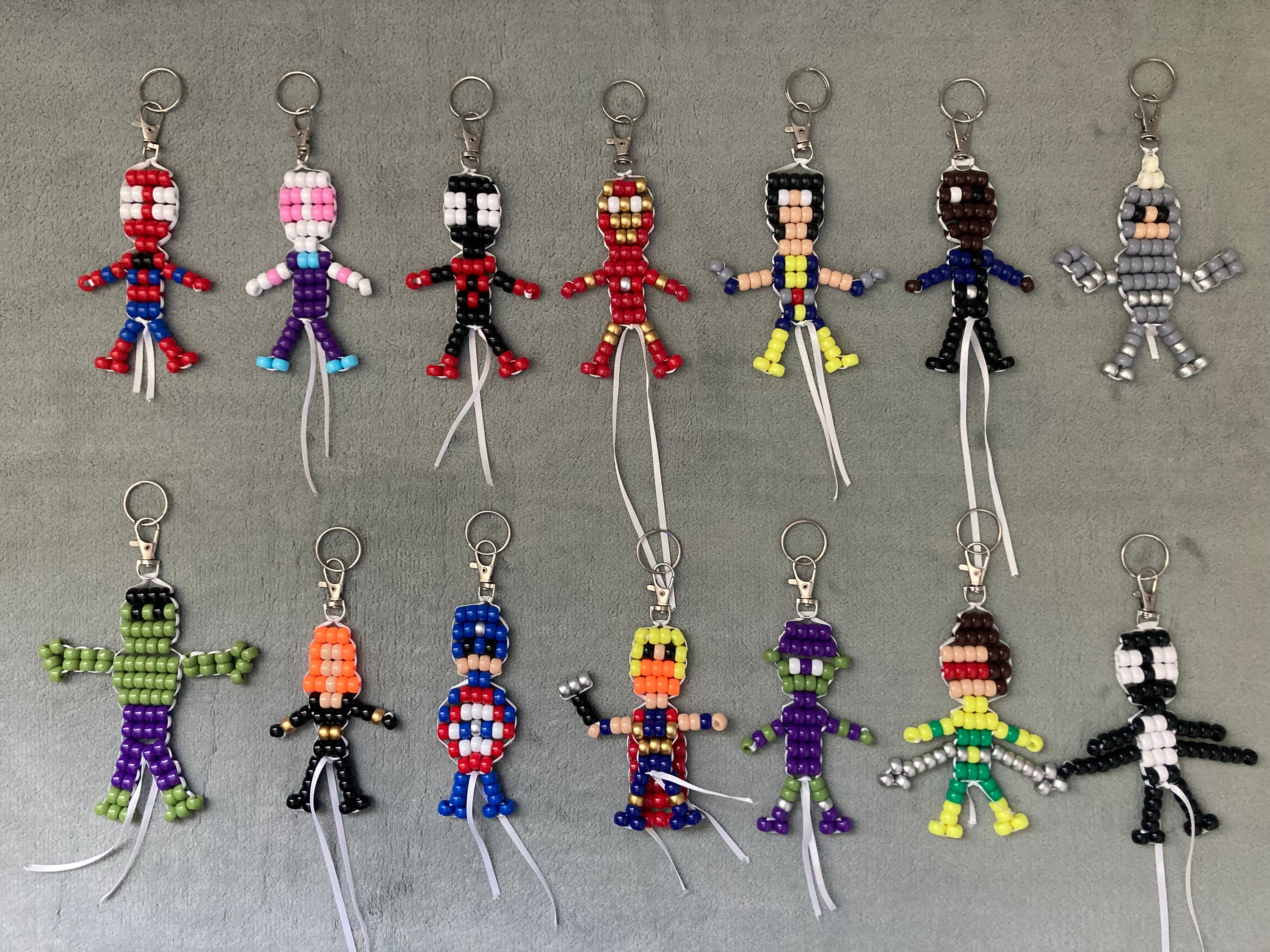 HAND MADE Super Eroe Joker Portachiavi Buddy PORTACHIAVI paracord