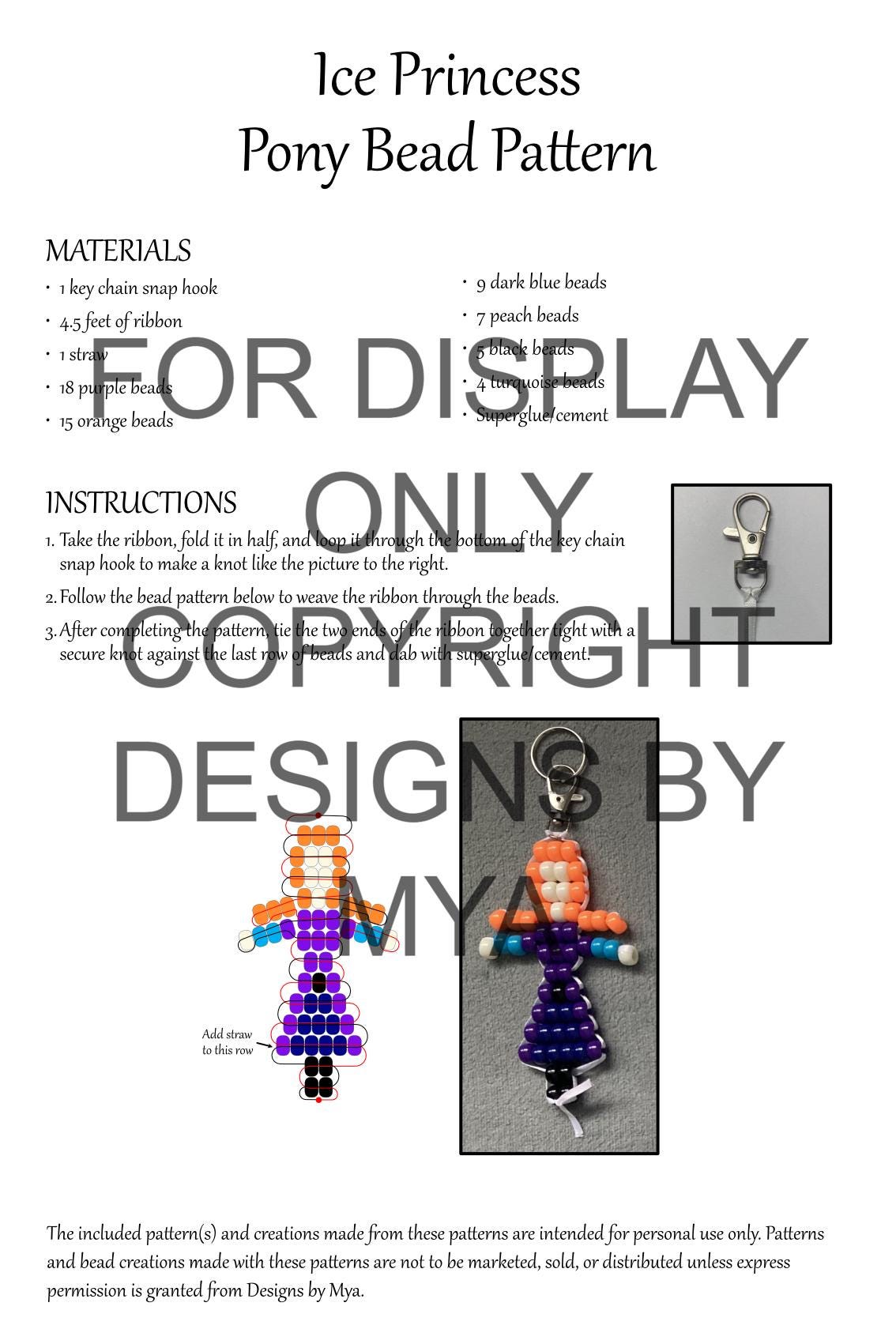 Buy Superheroes Beaded Keychain Patterns Digital Download Online