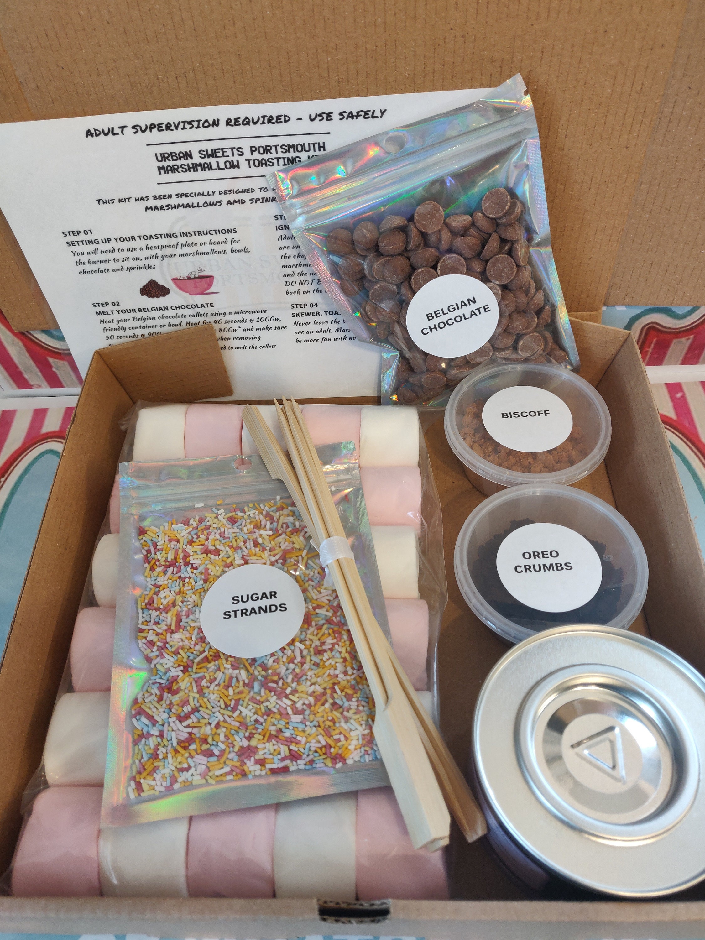 Marshmallow toasting kit Etsy