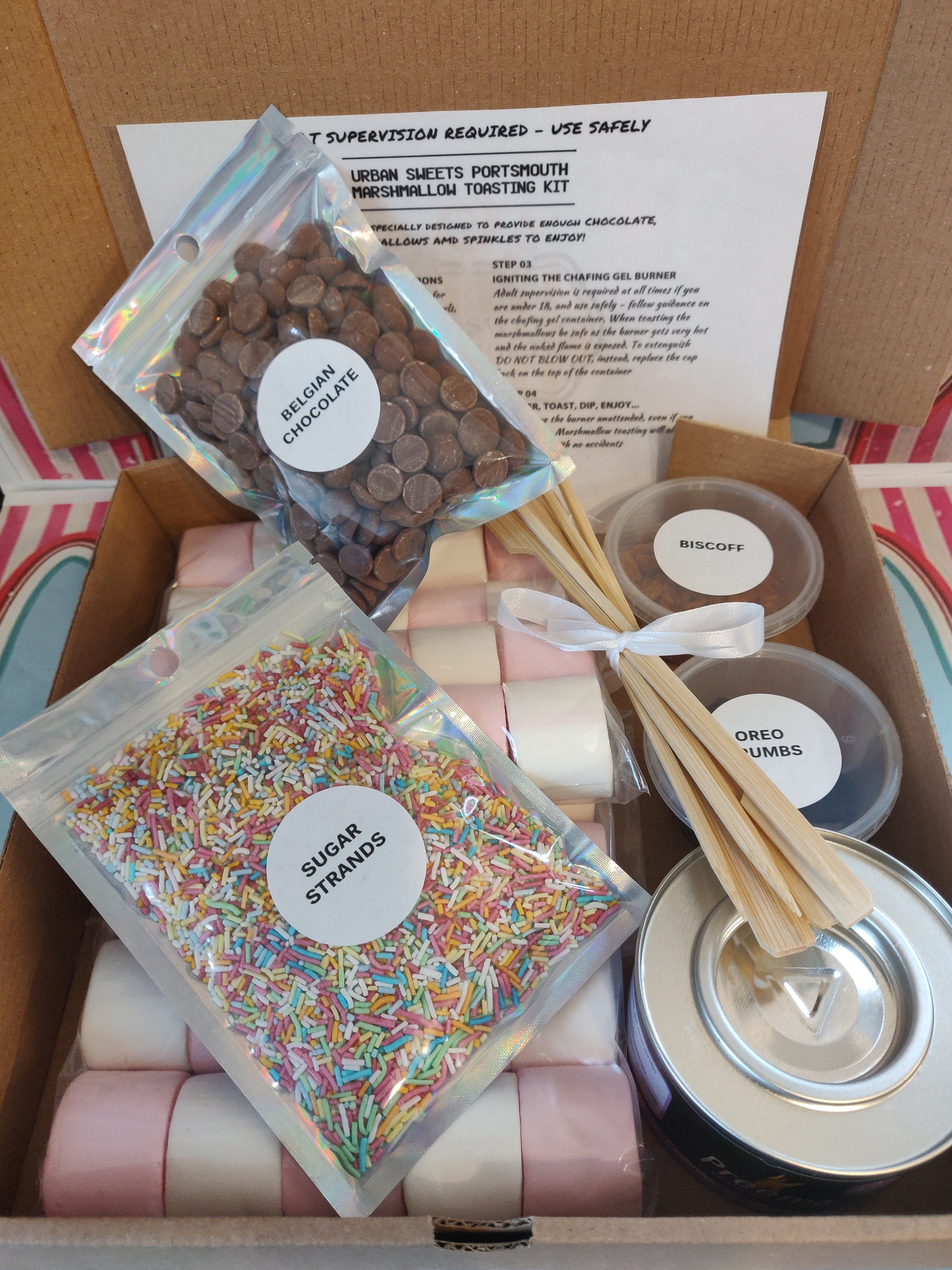 Marshmallow toasting kit Etsy