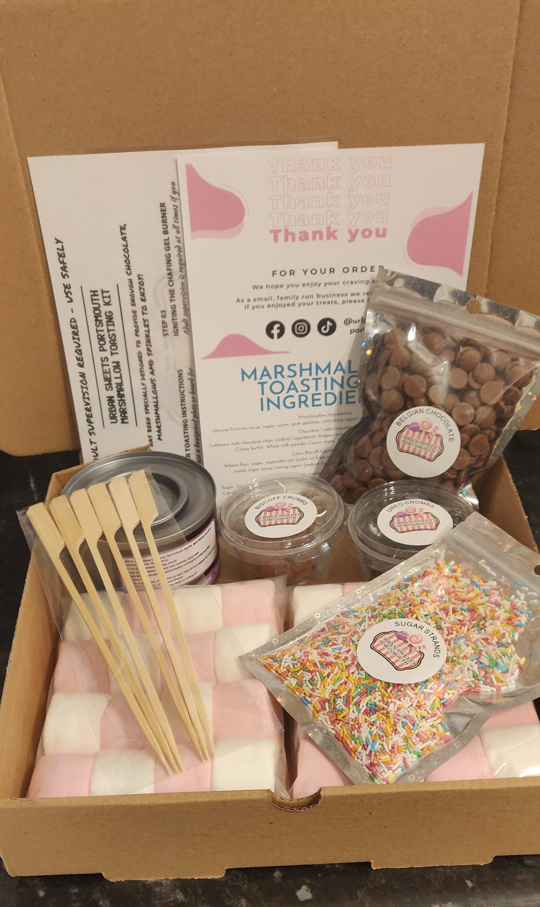 Marshmallow Toasting Kit Etsy UK