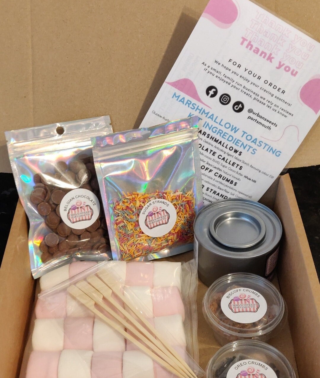 Marshmallow Toasting Kit Etsy UK