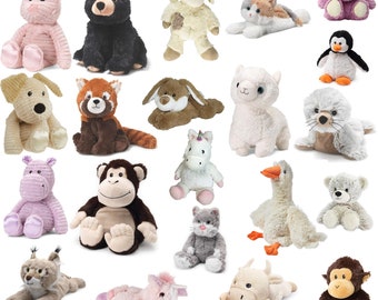 Warmies Warmable Juguetes para microondas - Juguetes de peluche terapéuticos calientes - Warmies de felpa originales de 13 pulgadas - Gran regalo de amor para niños y adultos