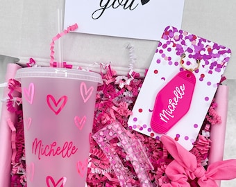 Personalised Teen Girl Gift Box | Custom Cold Cup | Ready to Gift