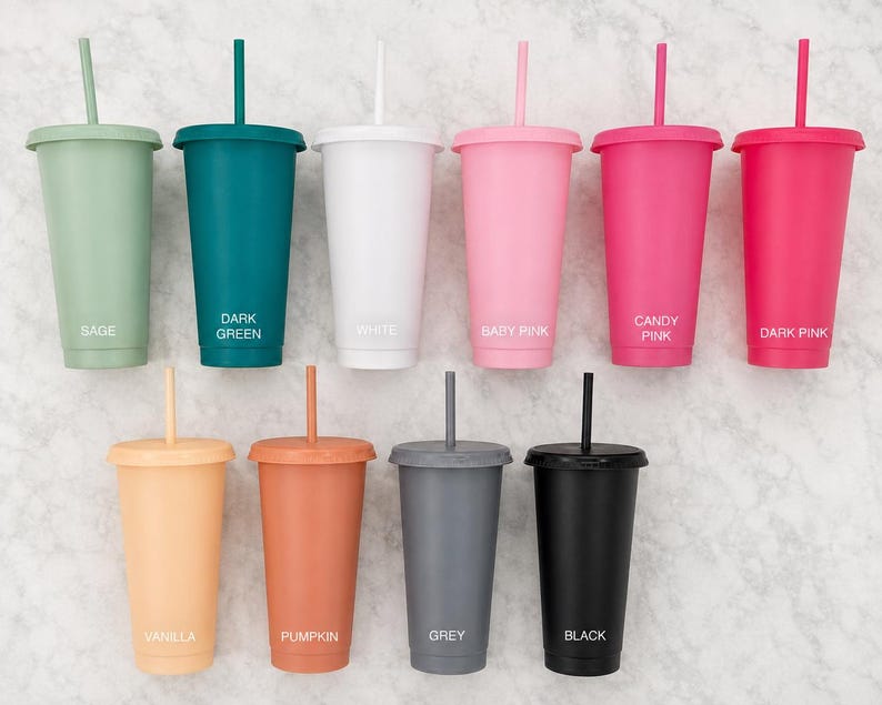Personalised Hen Party Tumbler | Custom Bridesmaid Gift Cup With Straw image 6