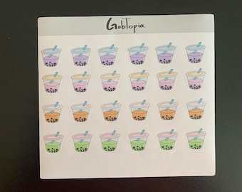 Boba Tee Sticker