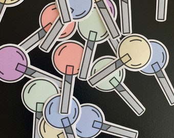 Mini Lollipop Stickers