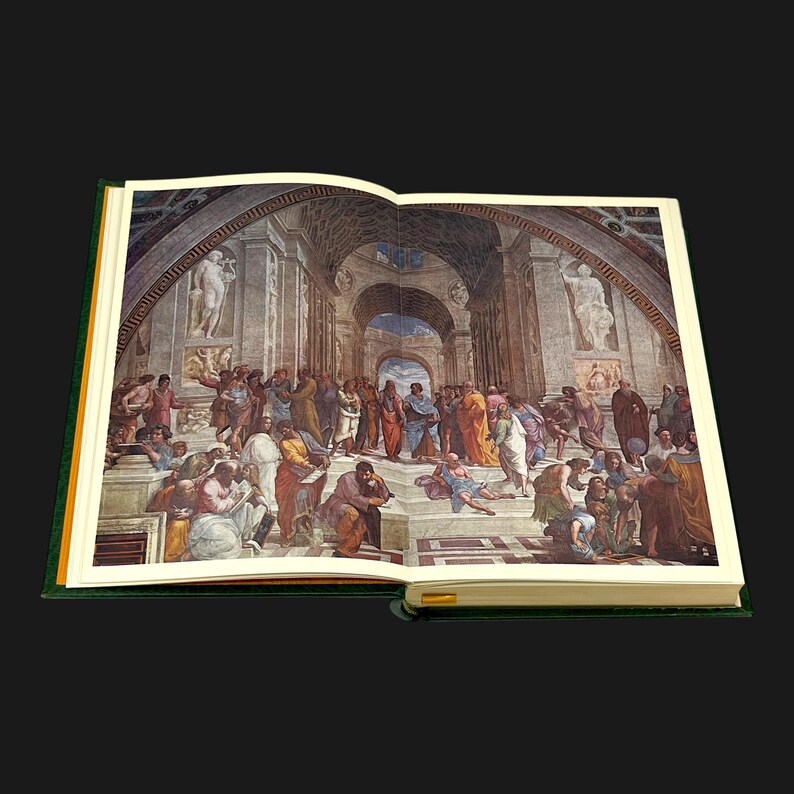 Republiken | Platon | Franklin Library Helläder | Filosofisk Gåva bild 6