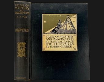 Tales of Mystery and Imagination | Edgar Allan Poe | Harry Clarke Illustrations | Gothic Literary Gift