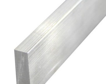 Matériau plat en aluminium largeur 80-90 mm différentes épaisseurs matériau solide plat