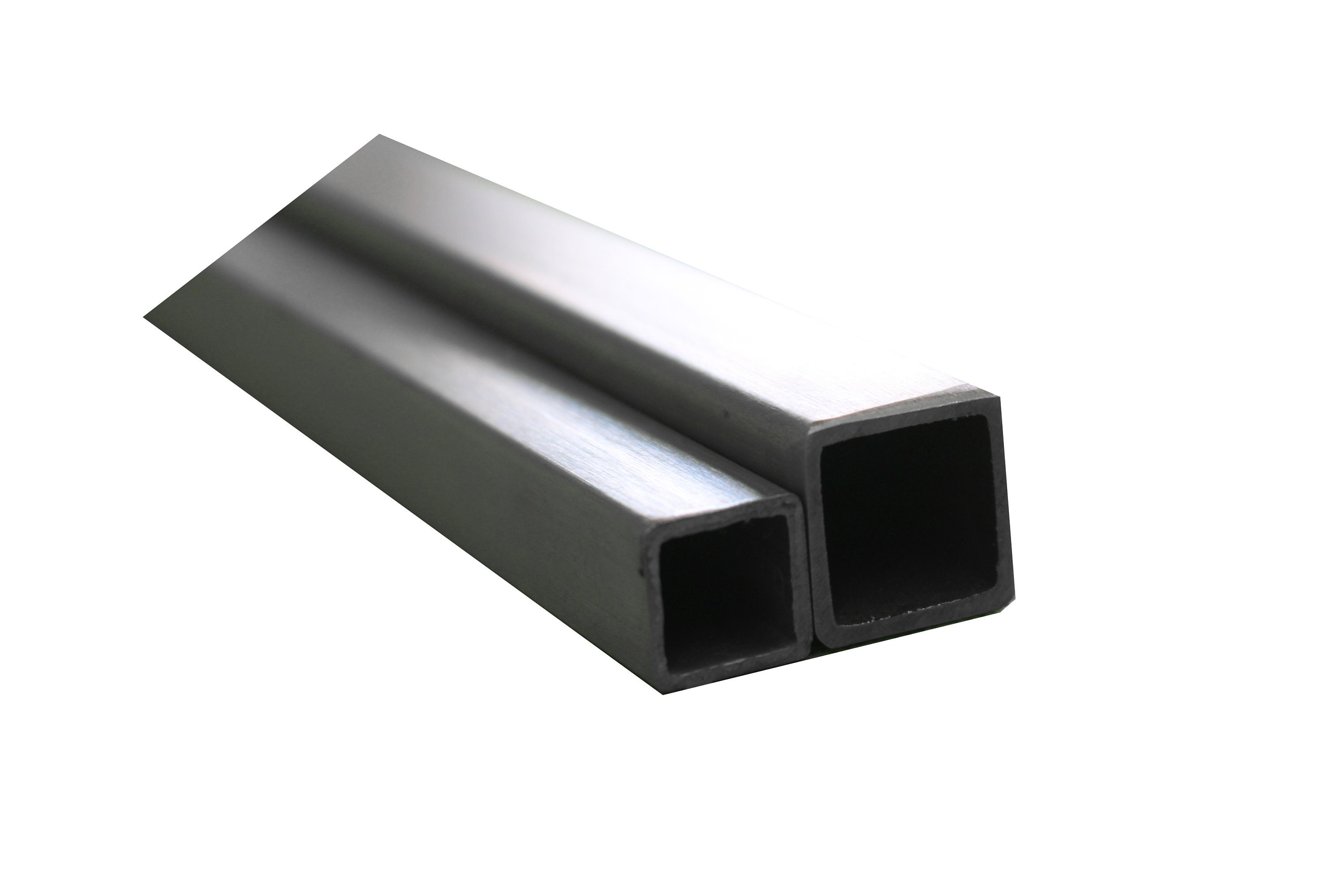 Aluminium square tube, square tube, hollow profile aluminium tube 40 mm x 40 mm to 60 mm x 60 mm
