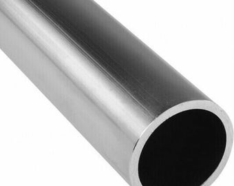 Aluminum tube aluminum tube Ø30-50 mm up to 2 m aluminum profile round tube model building post