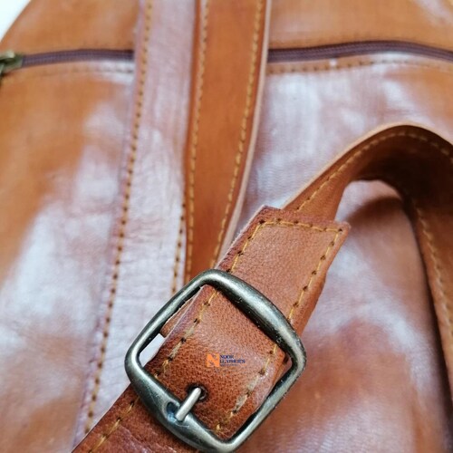 Leather backpack, handmade unisex backpack, Boho leather backpack, brown leather shops backpack, vintage backpack