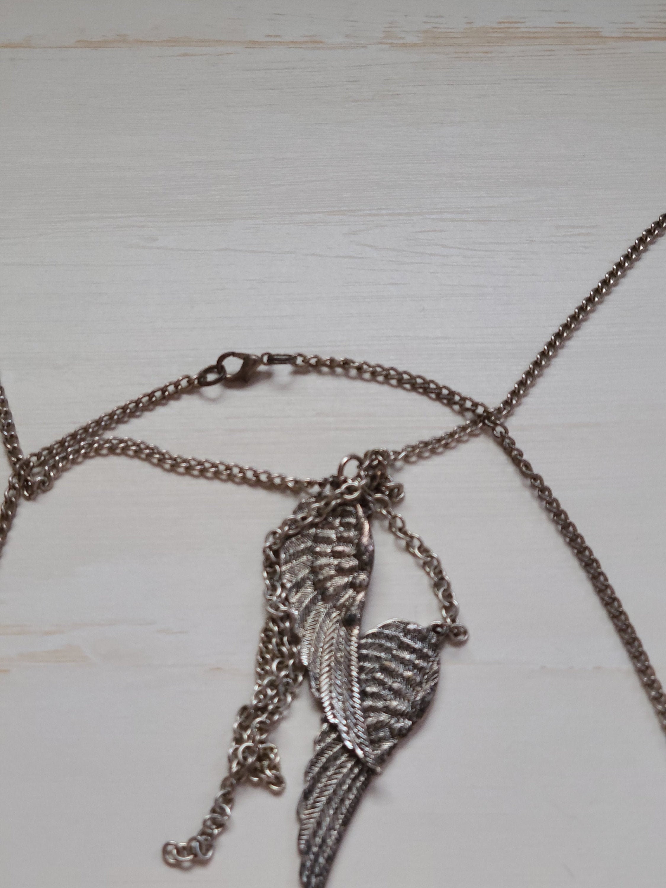 ネックレス・ペンダント Hashtag DDD Clover Wings Angel Vintage Cell Phone Necklace Clover Wings Angel Vintage Cell Phone Necklace【s0000012204