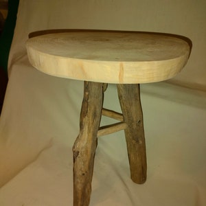 Driftwood Stool Stool Stool Alluvial Wood