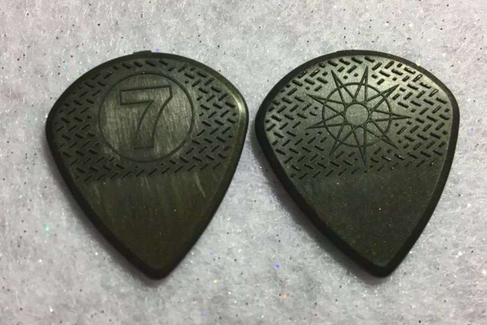 Slipknot 7 mick thomson tour guitar pick Etsy