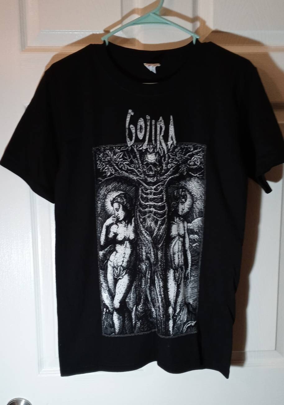 Gojira tour shirt Etsy