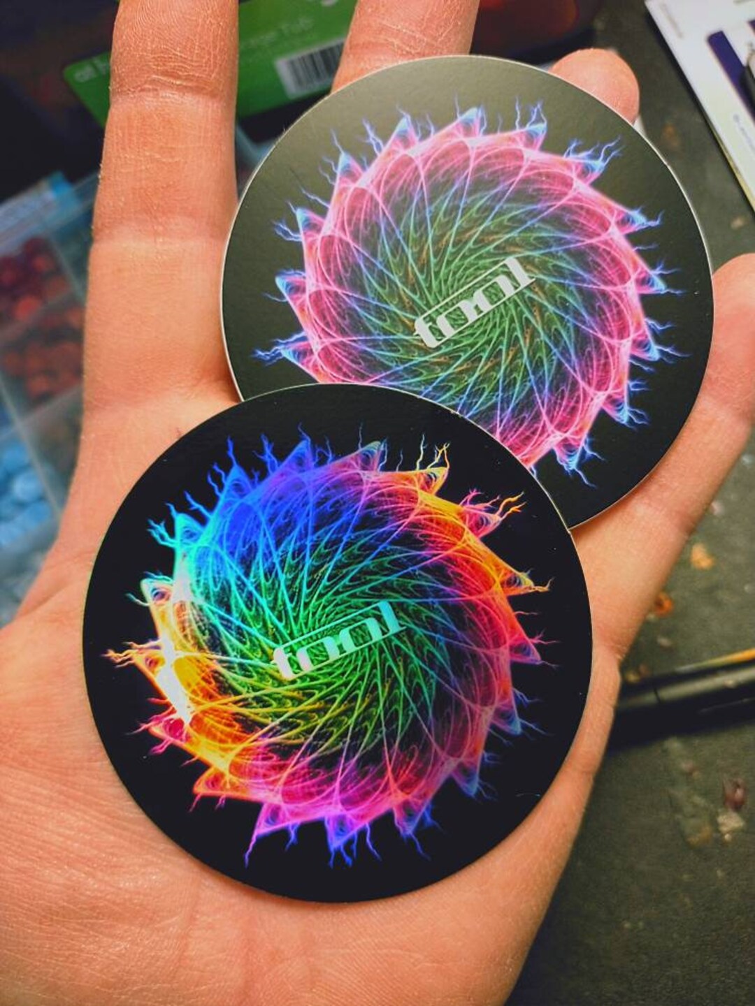 Tool Band Sticker Set Etsy