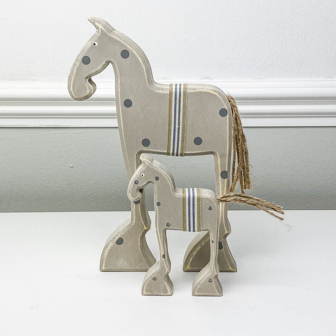 Childrens Small Wooden Horse Etsy