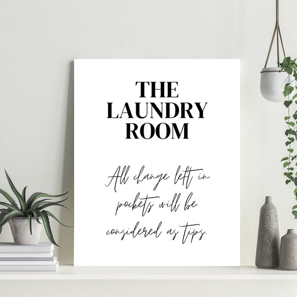 Laundry Room Print Etsy