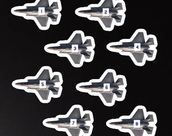 F-35 Magnet Set for Board Work and Instructing (8 total)