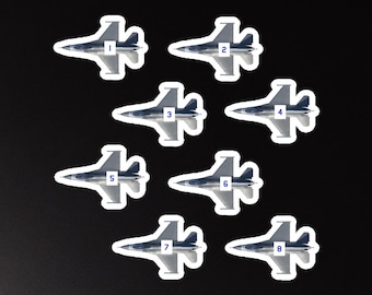 F-16 Magnet Set for Board Work and Instructing (8 total)
