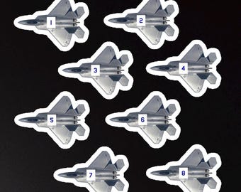 F-22 Magnet Set for Board Work and Instructing (8 total)