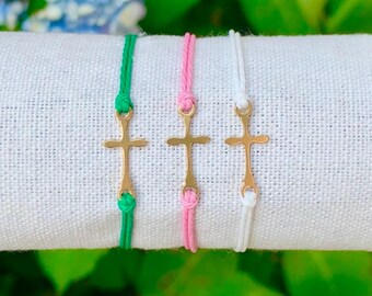 40+ Colors Christian Cross Bracelets Waterproof lChristian Bracelets | cross bracelets |Christian Cross Jewelry |Christian Gift