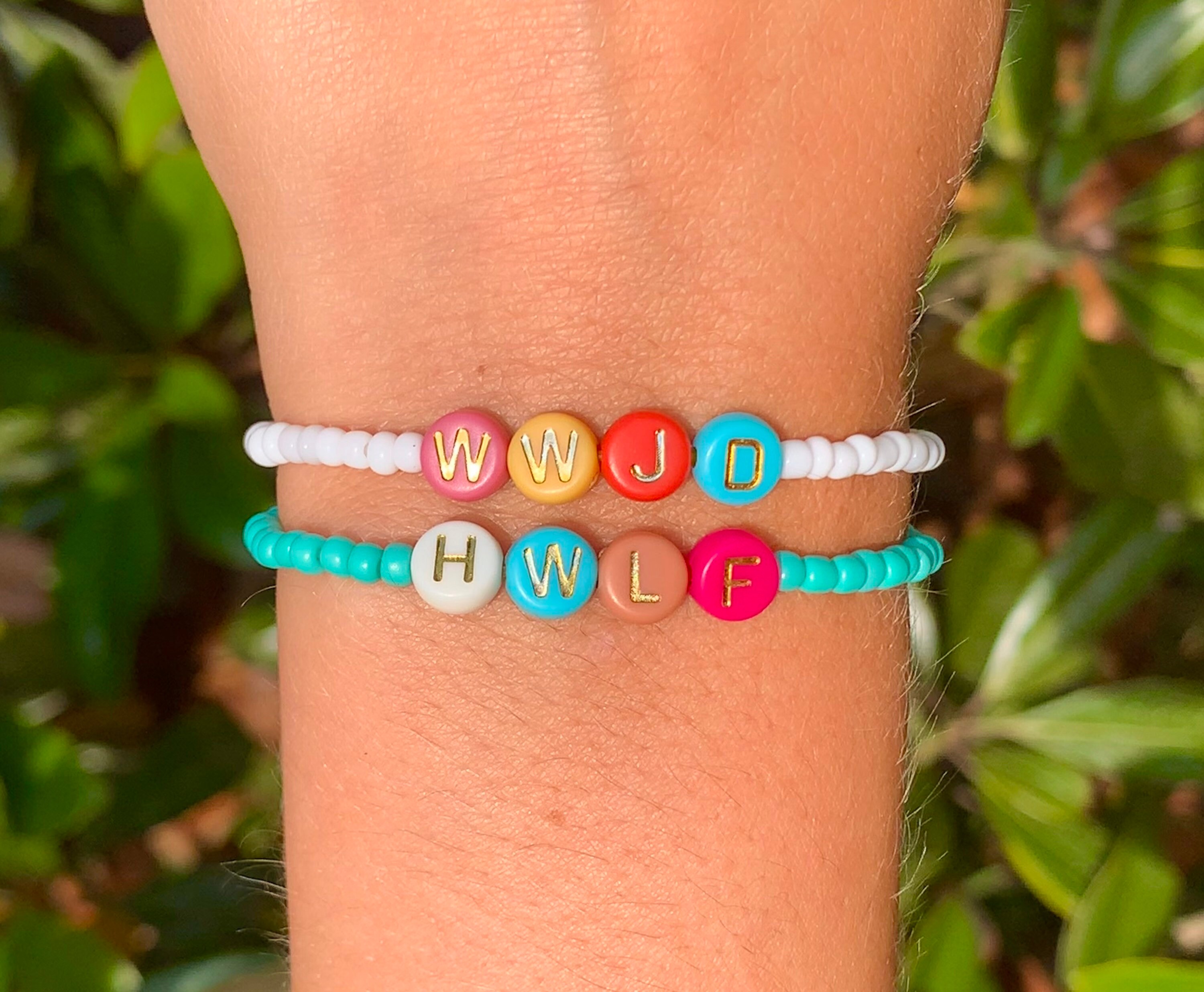 Hwlf and Wwjd Bracelets - Etsy Australia