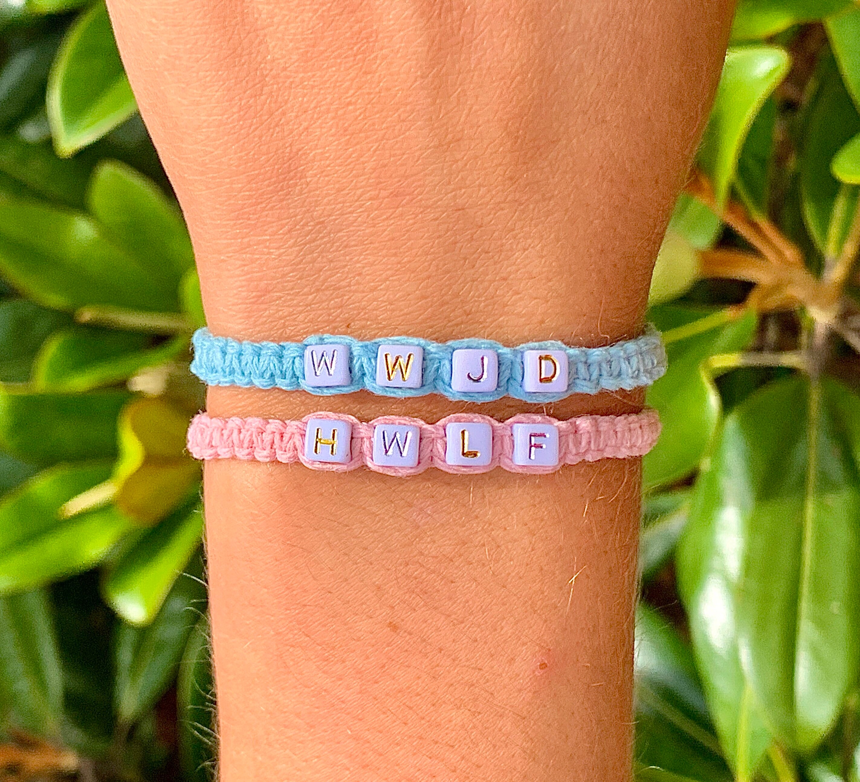 Hwlf and Wwjd Bracelets - Etsy Australia