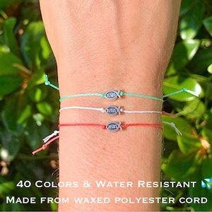 40 Colors Jesus Fish Bracelets - Water Resistant l Jesus Bracelet l Water Proof Christian Bracelets | Cross Bracelets |Christian gifts