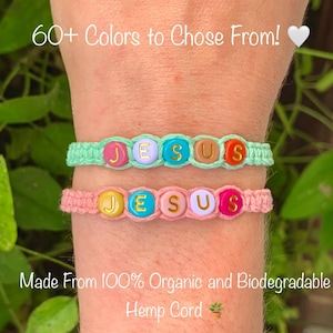60+ Colors Jesus Christian friendship Bracelet - Jesus Bracelet - Jesus Bracelets - Christian cross Bracelets - Jesus bracelet for women