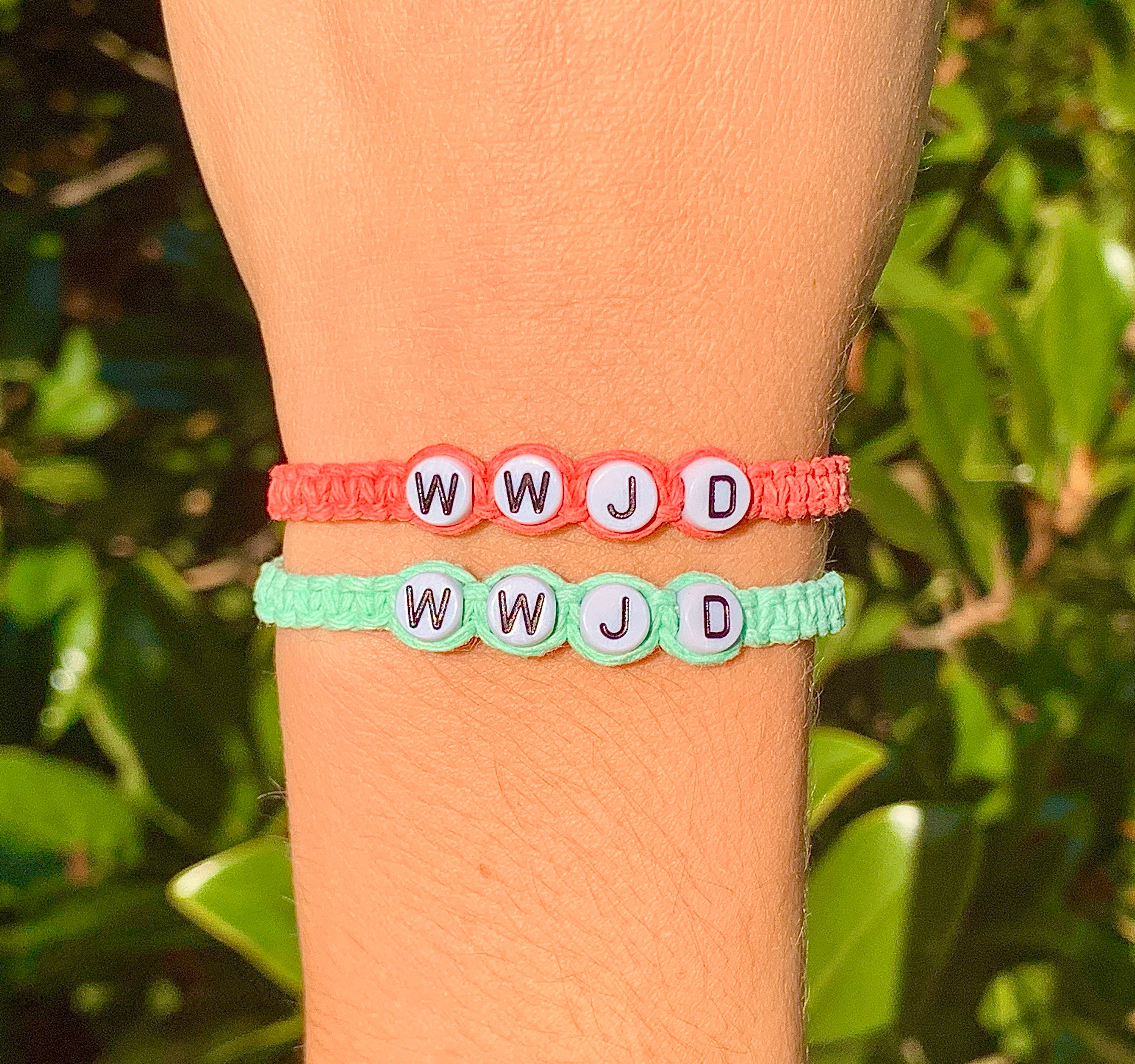 Hwlf and Wwjd Bracelets - Etsy Australia