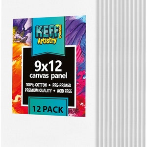  KEFF Acrylic Paint Set for Adults & Kids - 51Pcs Art Painting  Kit Supplies with 24 Acrylic Paints, Wooden Easel, Canvases, Palette, Paint  Knives, Water Basin & Bag