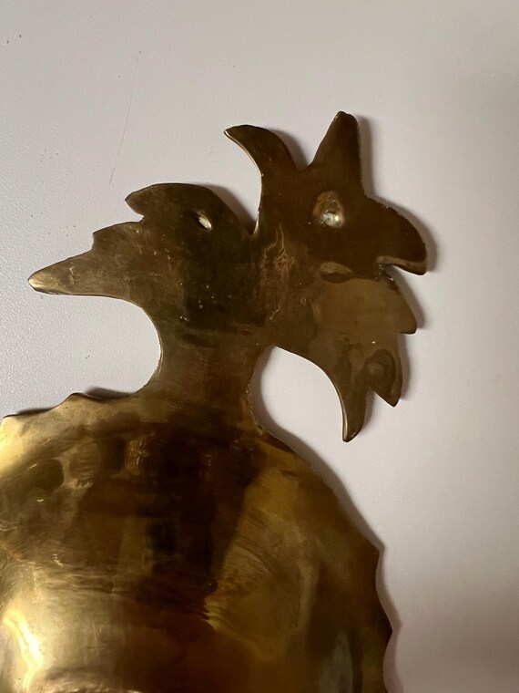 vintage solid brass pineapple dish - image 3