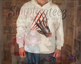 Freddy Krueger originale designer PNG/sublimazione "incubo su elm st"