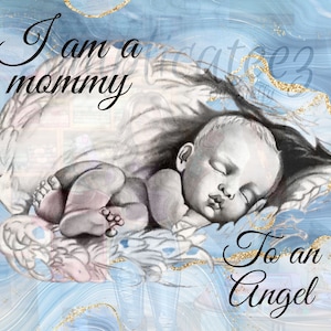 boy/Miscarriage/infant loss/pregnancy loss png/digital download/sublimation 18x18