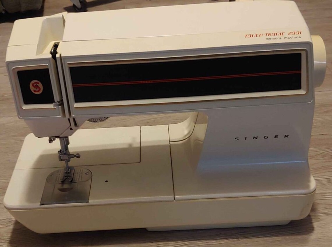 Touch Tronic 2001 Singer Sewing Machine Etsy